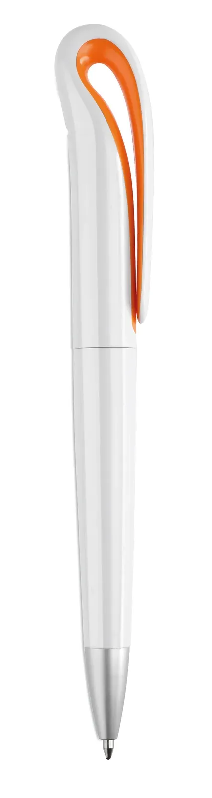 Whiteswan ABS Twist Action Pen — Orange