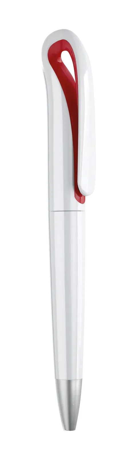 Whiteswan ABS Twist Action Pen — Red