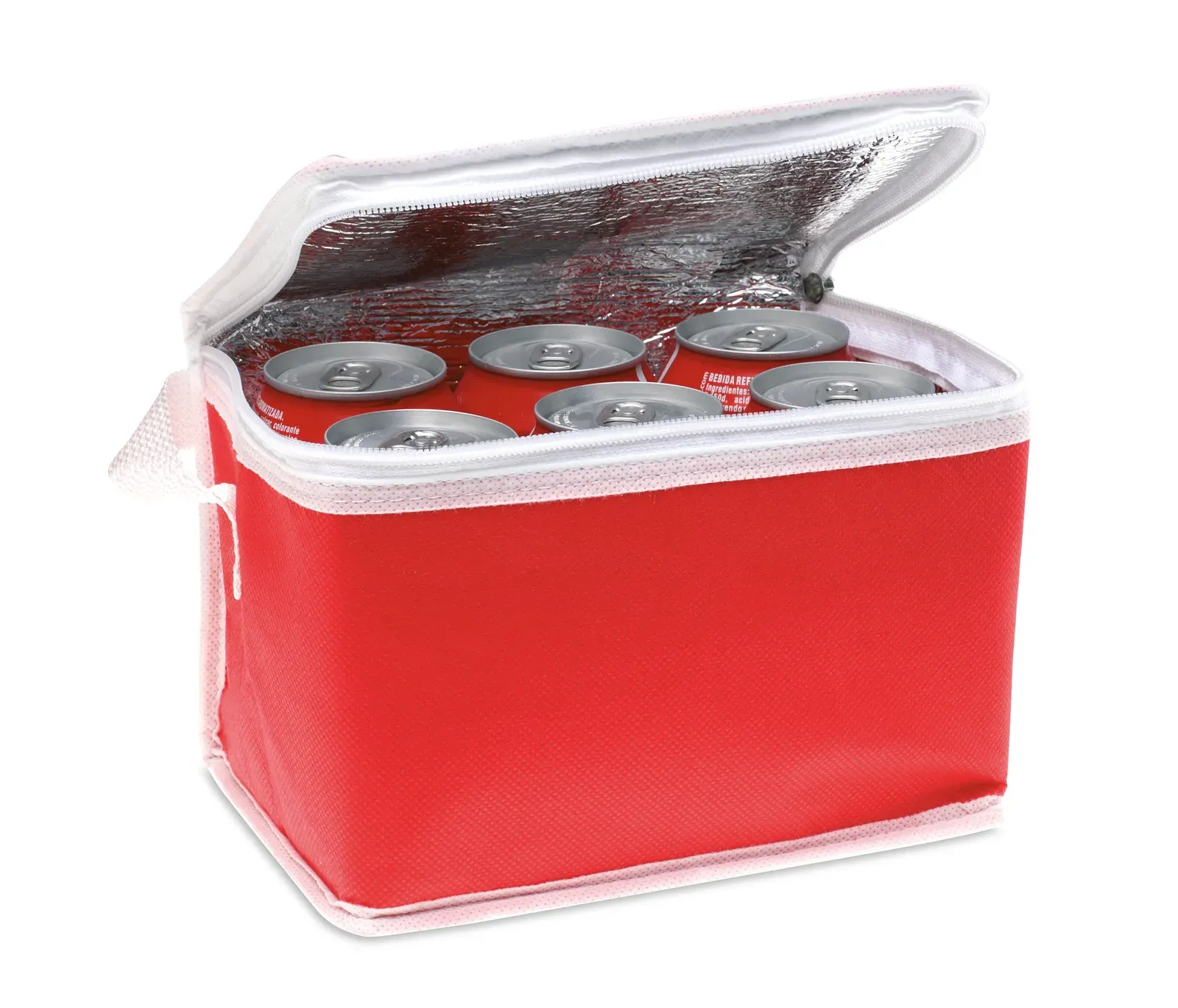 Cooler Bag Promocool with 20x14x13 Cm 20X14X13 cm MO7883 Cooler Bag — Red