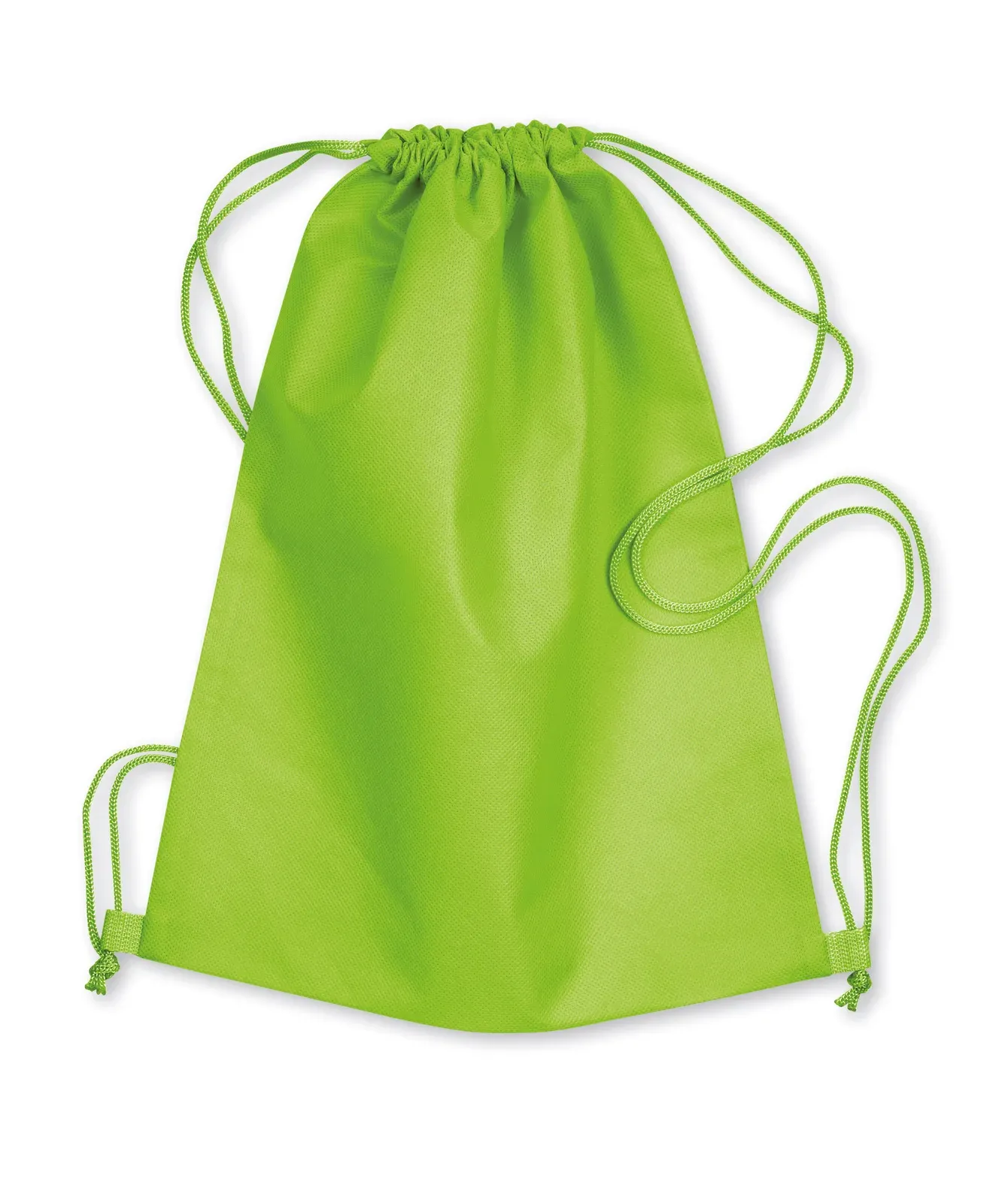 Drawstring Bag Daffy with 80 Gr/M² 33,5X42 cm MO8031 Drawstring Bag — Lime
