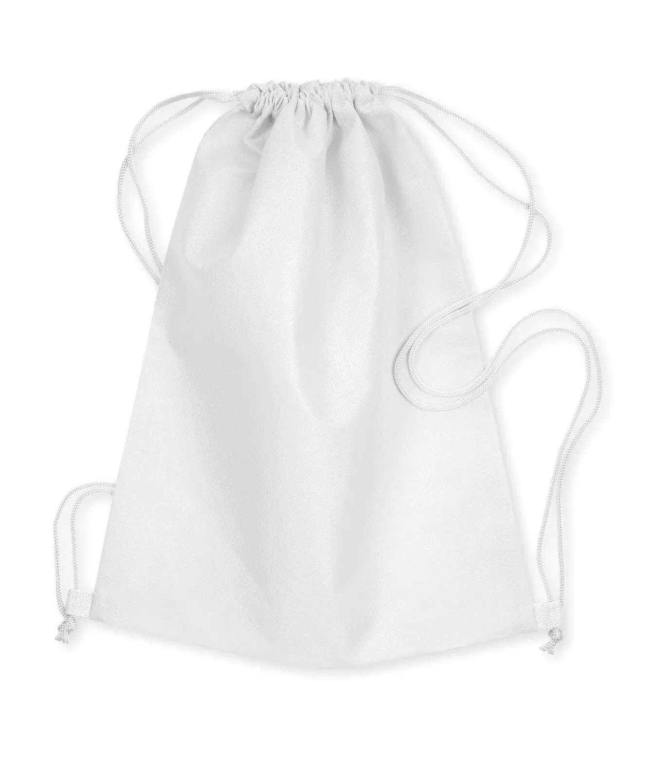 Drawstring Bag Daffy with 80 Gr/M² 33,5X42 cm MO8031 Drawstring Bag — White