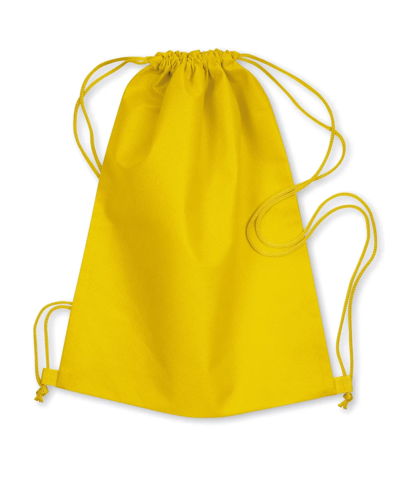 Drawstring Bag Daffy with 80 Gr/M² 33,5X42 cm MO8031 Drawstring Bag — Yellow