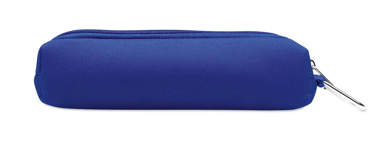 Iris Zippered Pencil Case — Blue