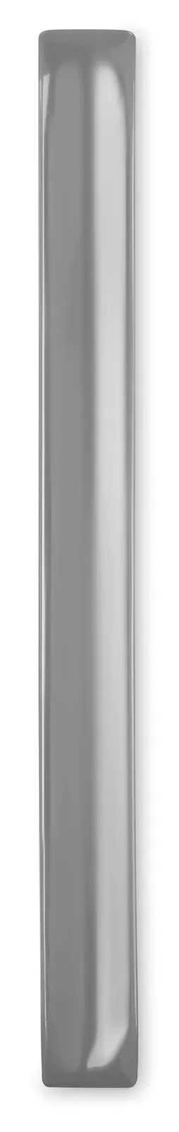 Enrollo – PVC Reflective Arm Strap Foldable with White PVC on the Back — Silver