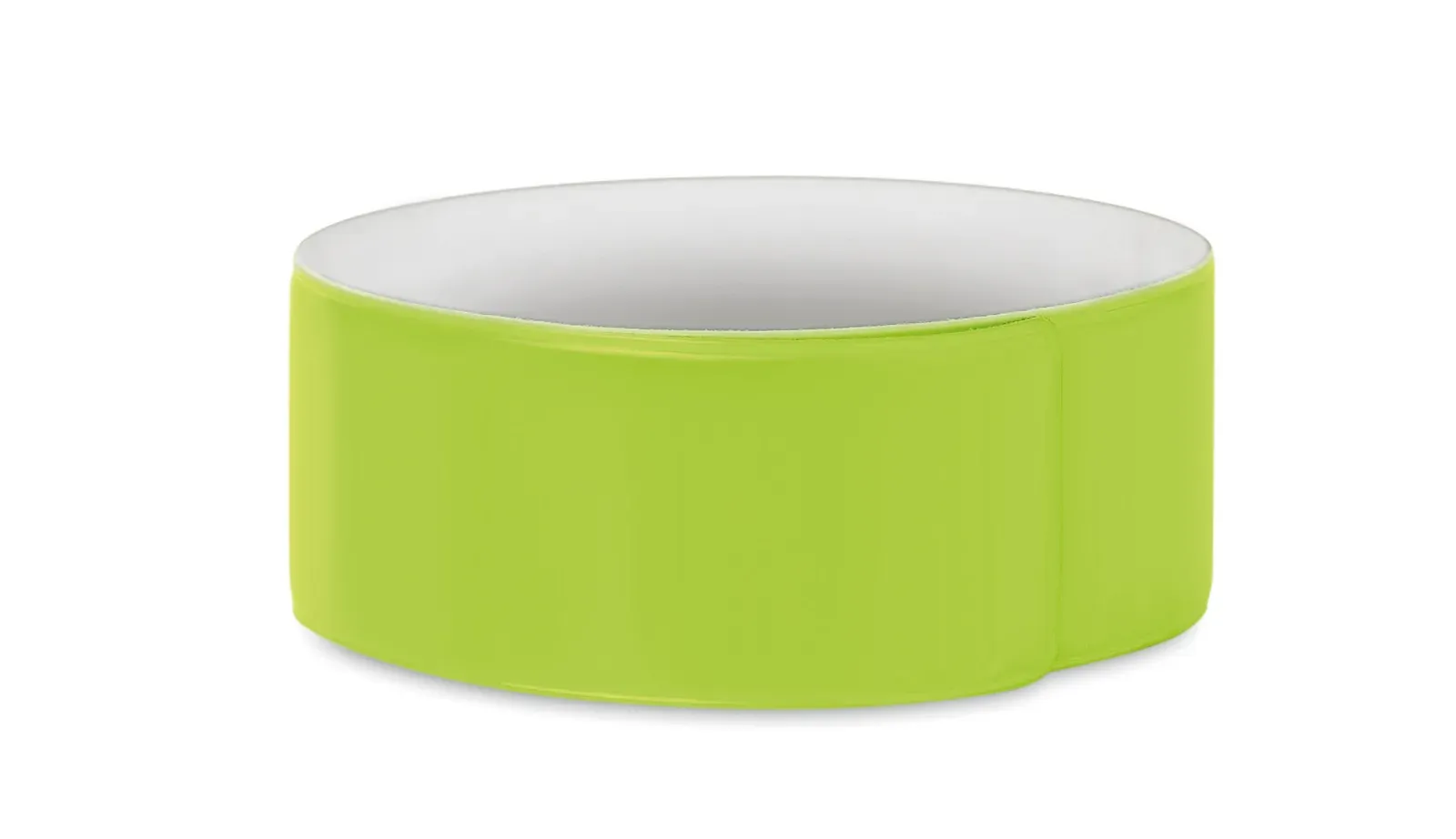 Enrollo – PVC Reflective Arm Strap Foldable with White PVC on the Back — Yellow