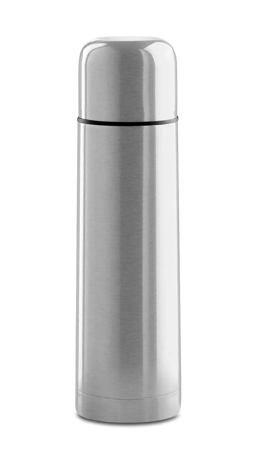 Chan – Double Wall Stainless Steel Insulating Vacuum Flask — Matt Silver