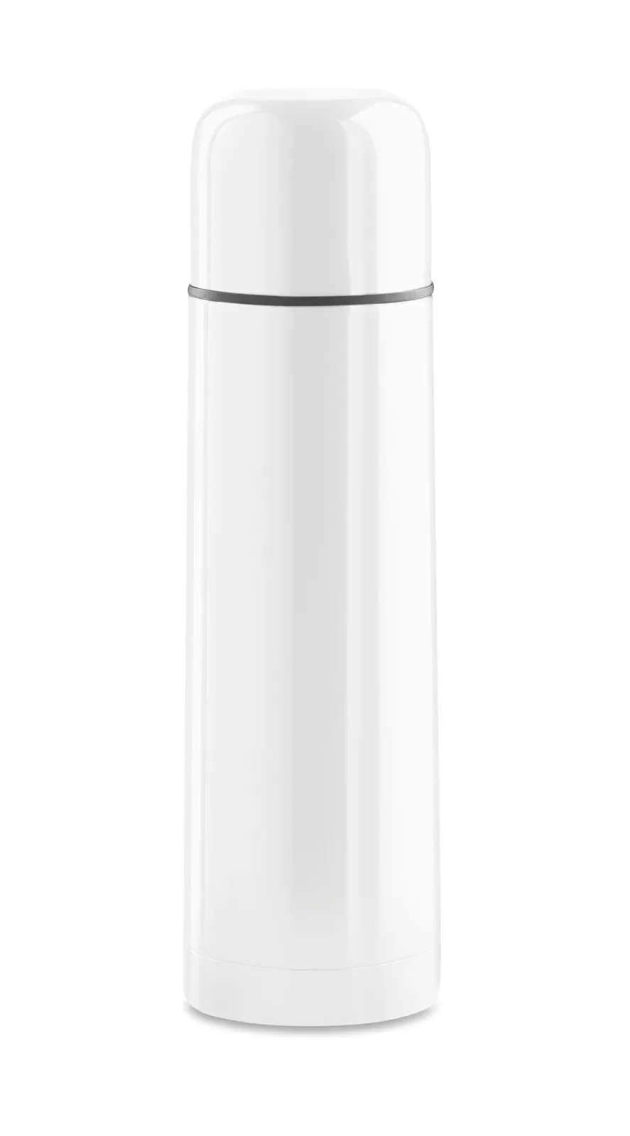 Chan – Double Wall Stainless Steel Insulating Vacuum Flask — White