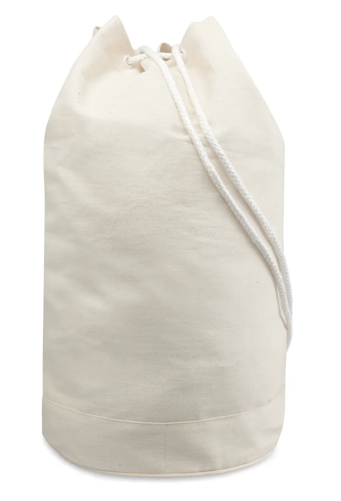 Cotton Duffle Bag Ya with 200 G/M² Ø24X45 cm MO8368 Duffle Bag — Beige