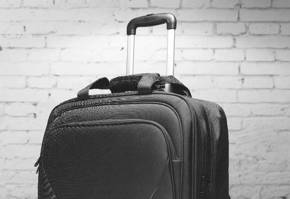 Polyester Trolley Bag Macau Trolley with 10 Inch Fit 47,5X20,5X36,5 cm — Black