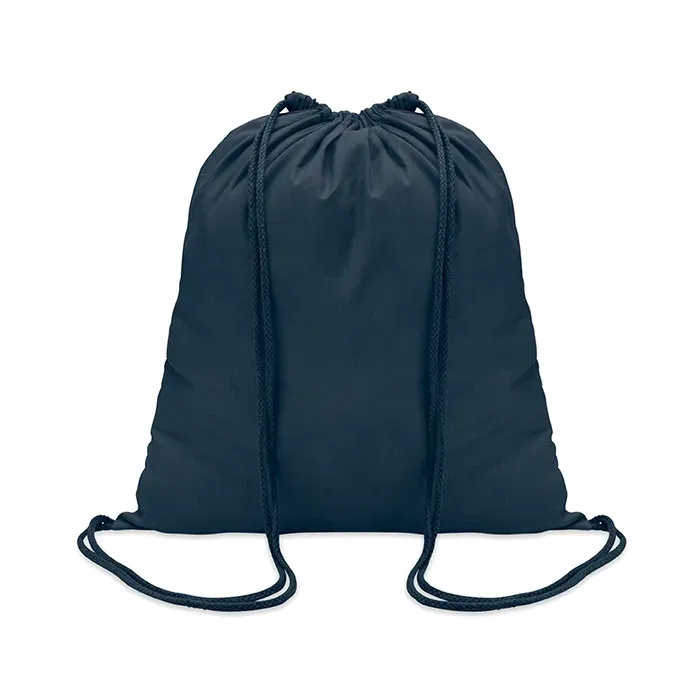 Cotton Drawstring Bag Colored with 100 Gr/M² 37X41 cm MO8484 — French Navy