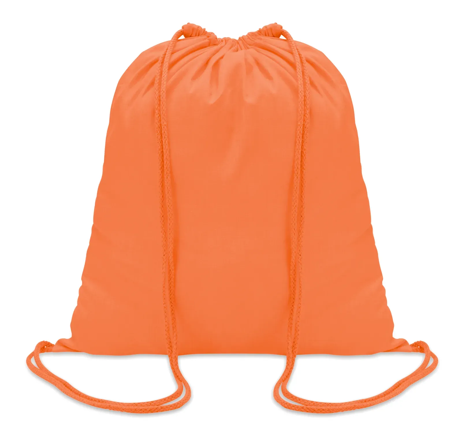 Cotton Drawstring Bag Colored with 100 Gr/M² 37X41 cm MO8484 — Orange
