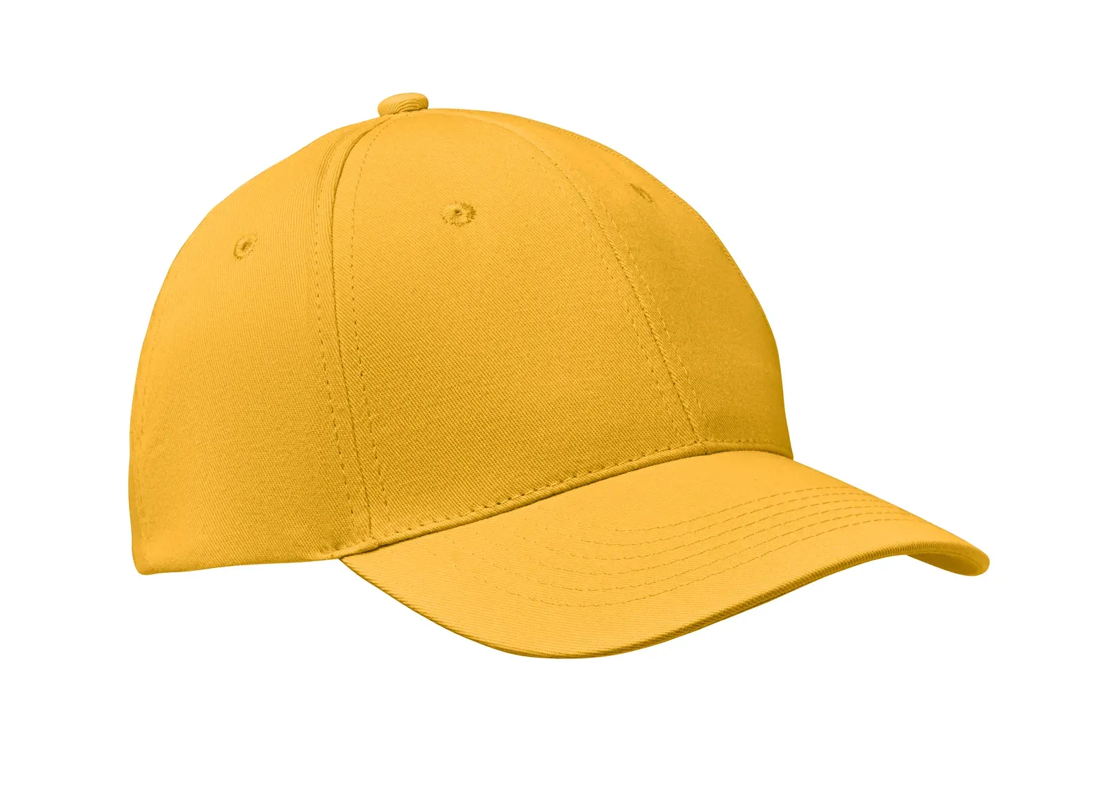 Basie Cotton Twill Baseball Cap — Yellow