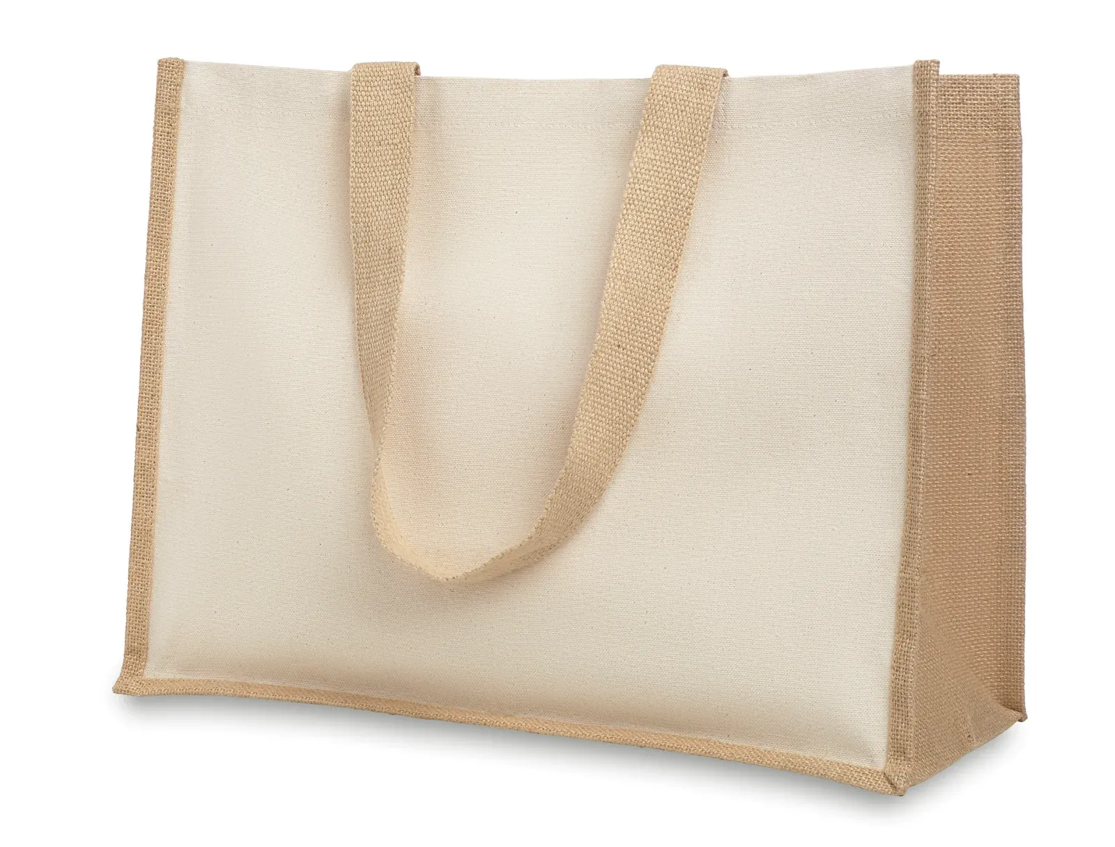 Cotton Shopping Bag Campo De Fiori with Short Handles 40X17X32,5 cm