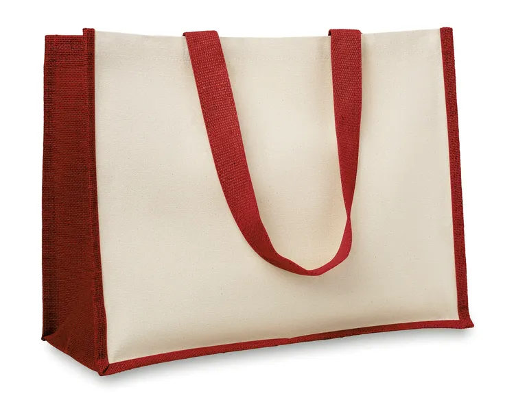 Cotton Shopping Bag Campo De Fiori with Short Handles 40X17X32,5 cm
