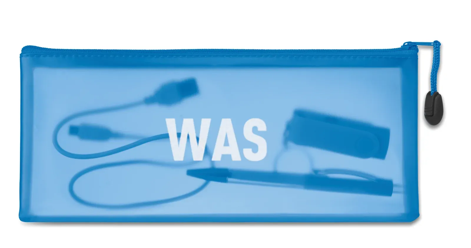 Gran PVC Pencil Case — Blue