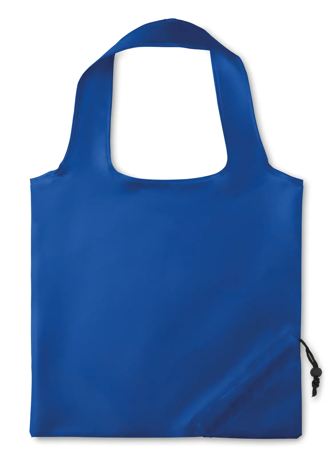 Cotton Drawstring Bag Fresa with Mesh Pocket 30X40 cm MO9003 — Royal Blue