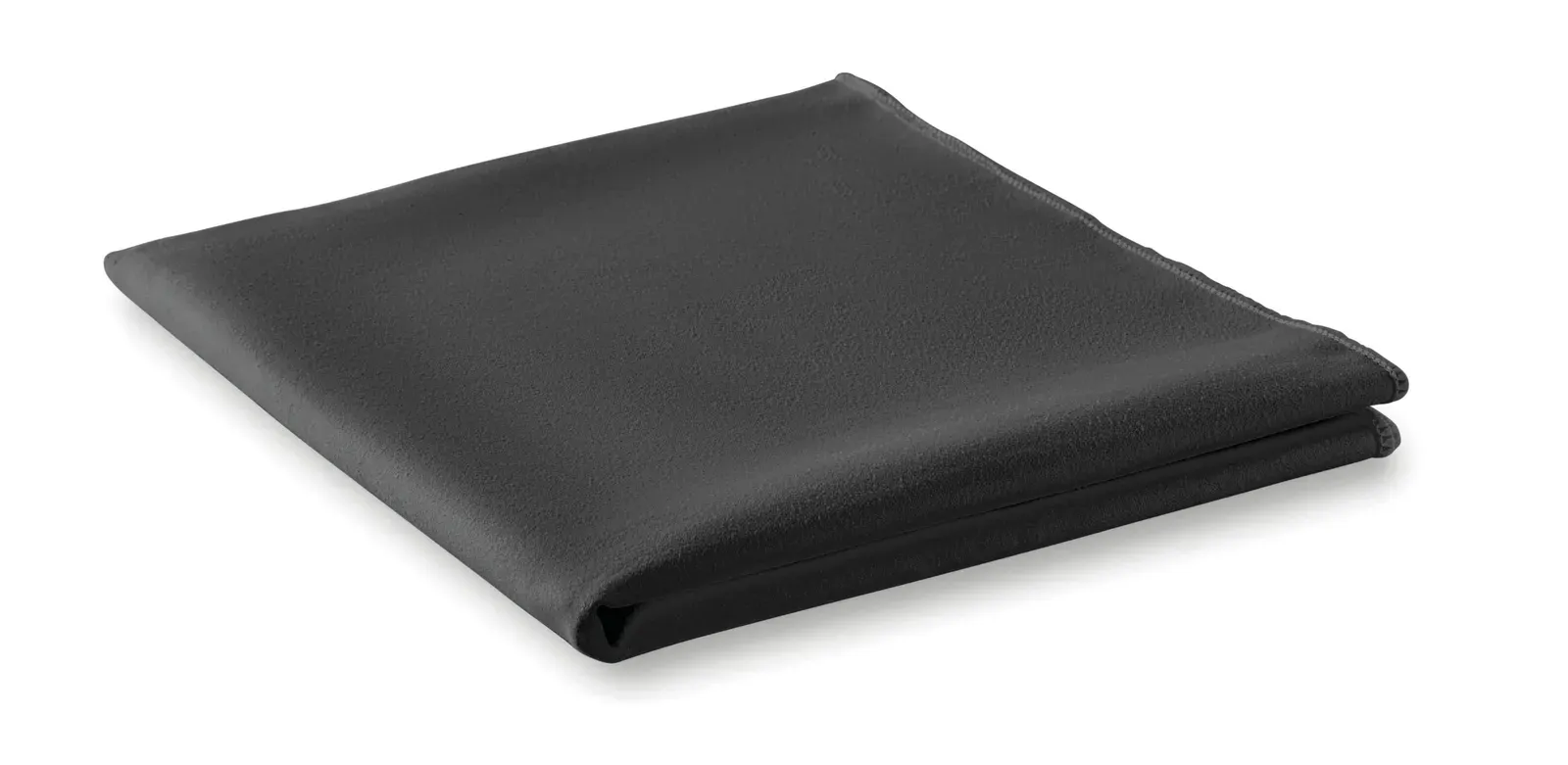 Tuko Microfiber Sports Towel with Mesh Bag — Black