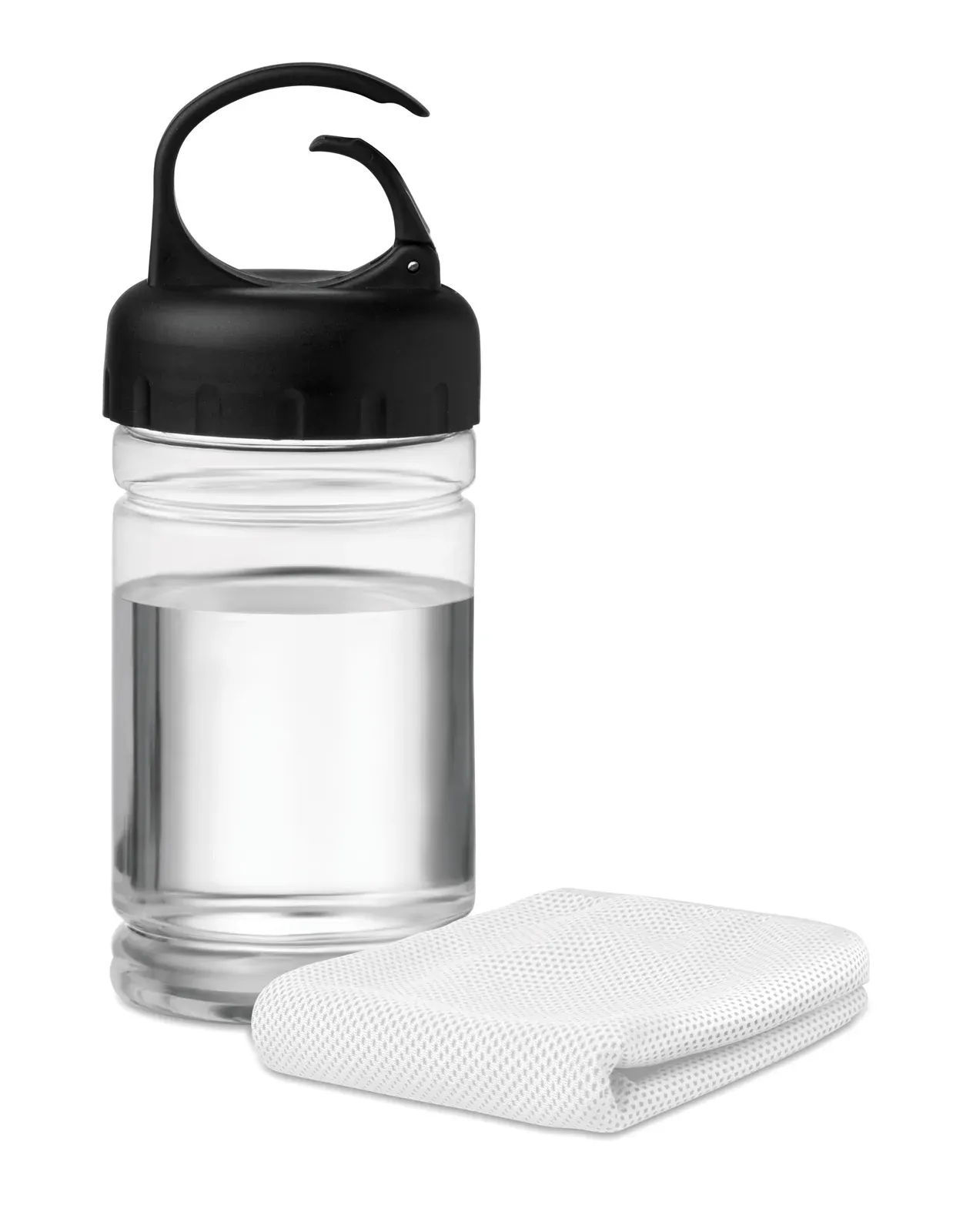 Fris Cooling Towel in Reusable PET Bottle, 30x80 cm