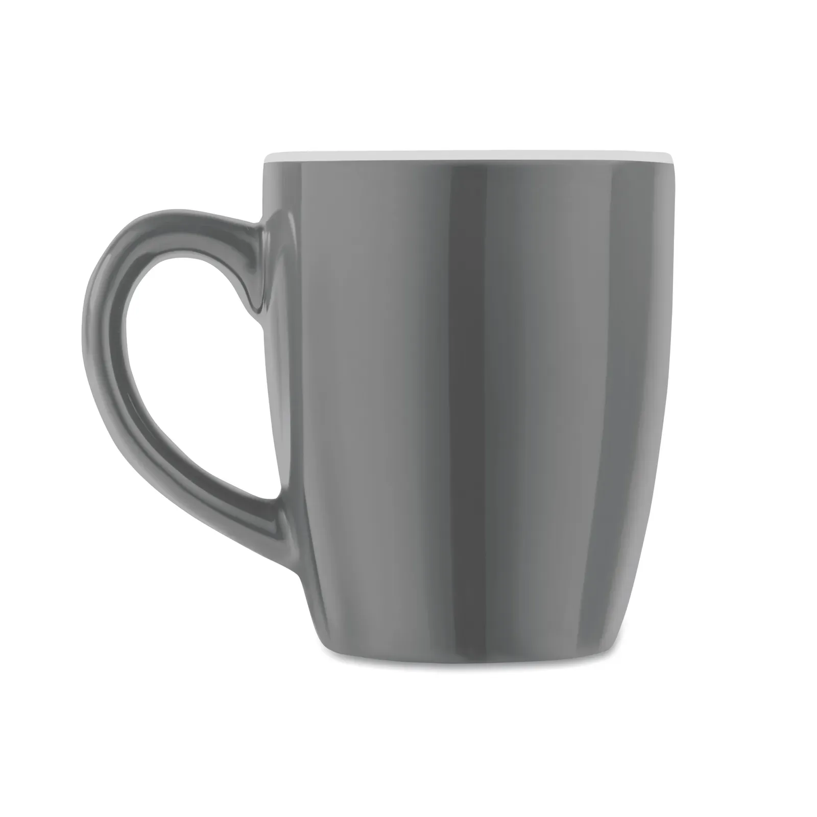 Colour Trent – Ceramic Coloured Mug — Grey