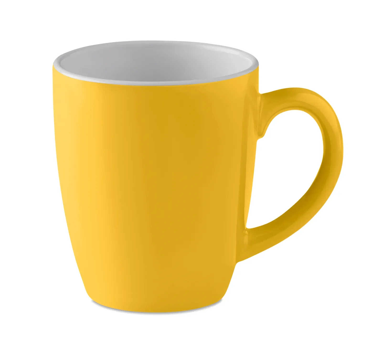 Colour Trent – Ceramic Coloured Mug — Yellow