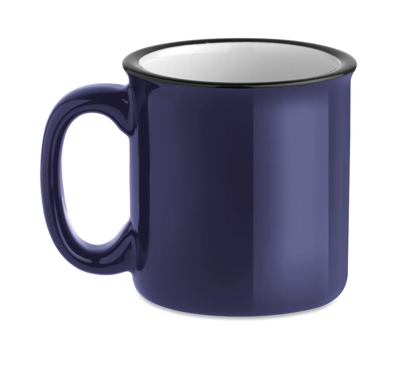 Tweenies – Ceramic Vintage Style Mug; Individual Packaging in White Carton Box — French Navy