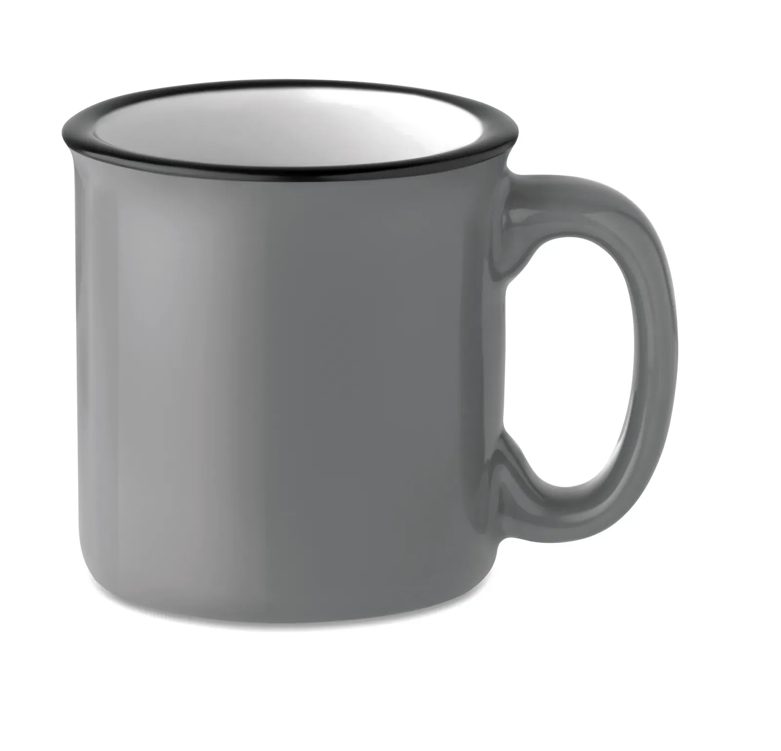 Tweenies – Ceramic Vintage Style Mug; Individual Packaging in White Carton Box — Grey