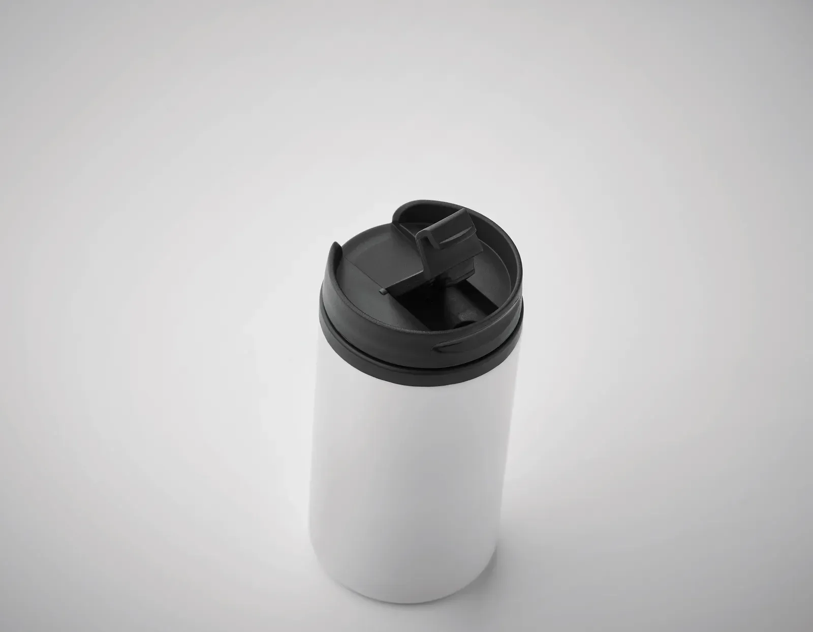 Falun – Double Wall Stainless Steel Leak Free Cup with Inner PP — White