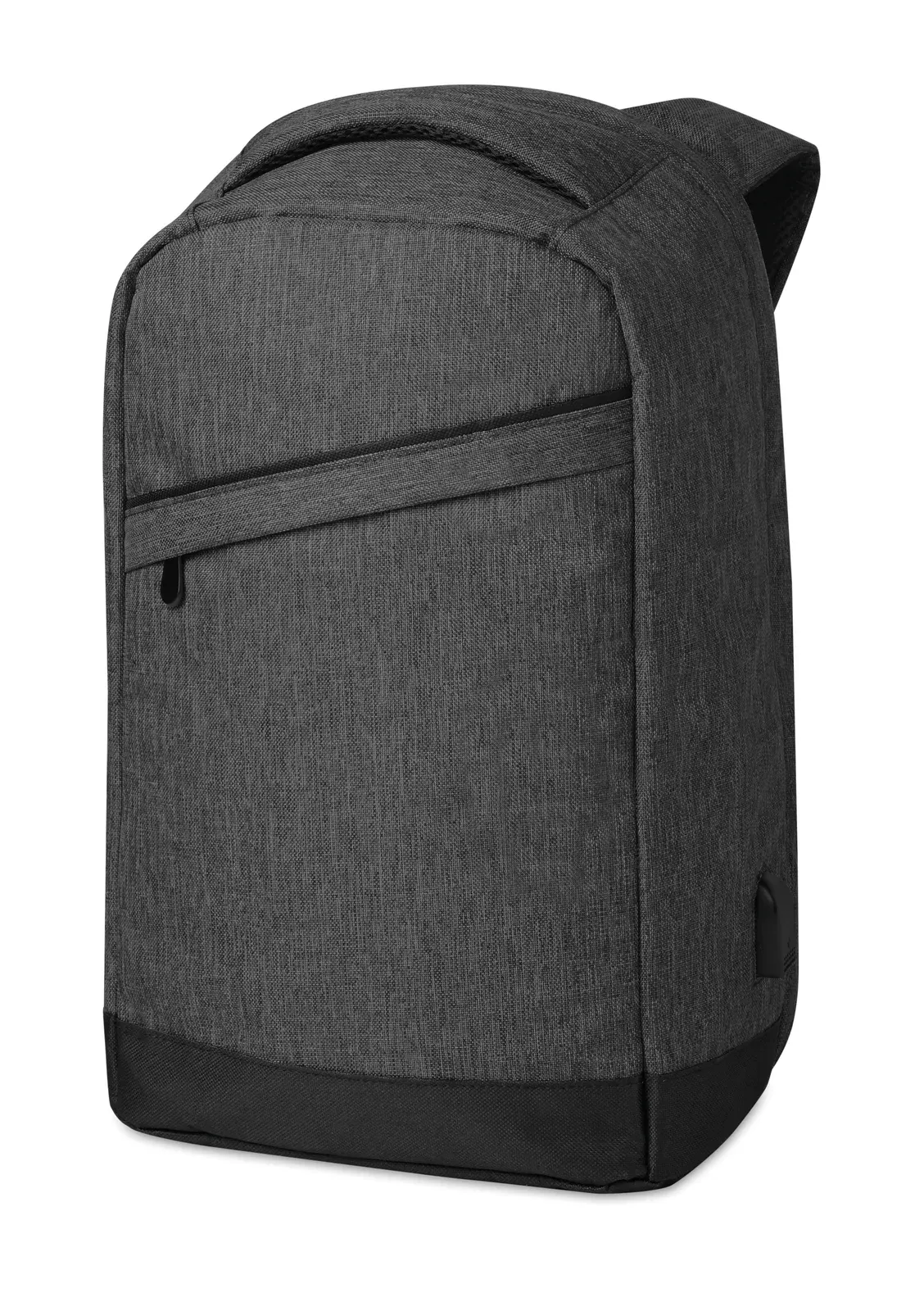 Polyester Backpack Berlin with Zippered Pocket 26X13X45 cm MO9294