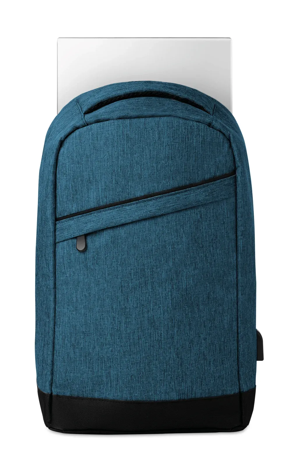 Polyester Backpack Berlin with Zippered Pocket 26X13X45 cm MO9294