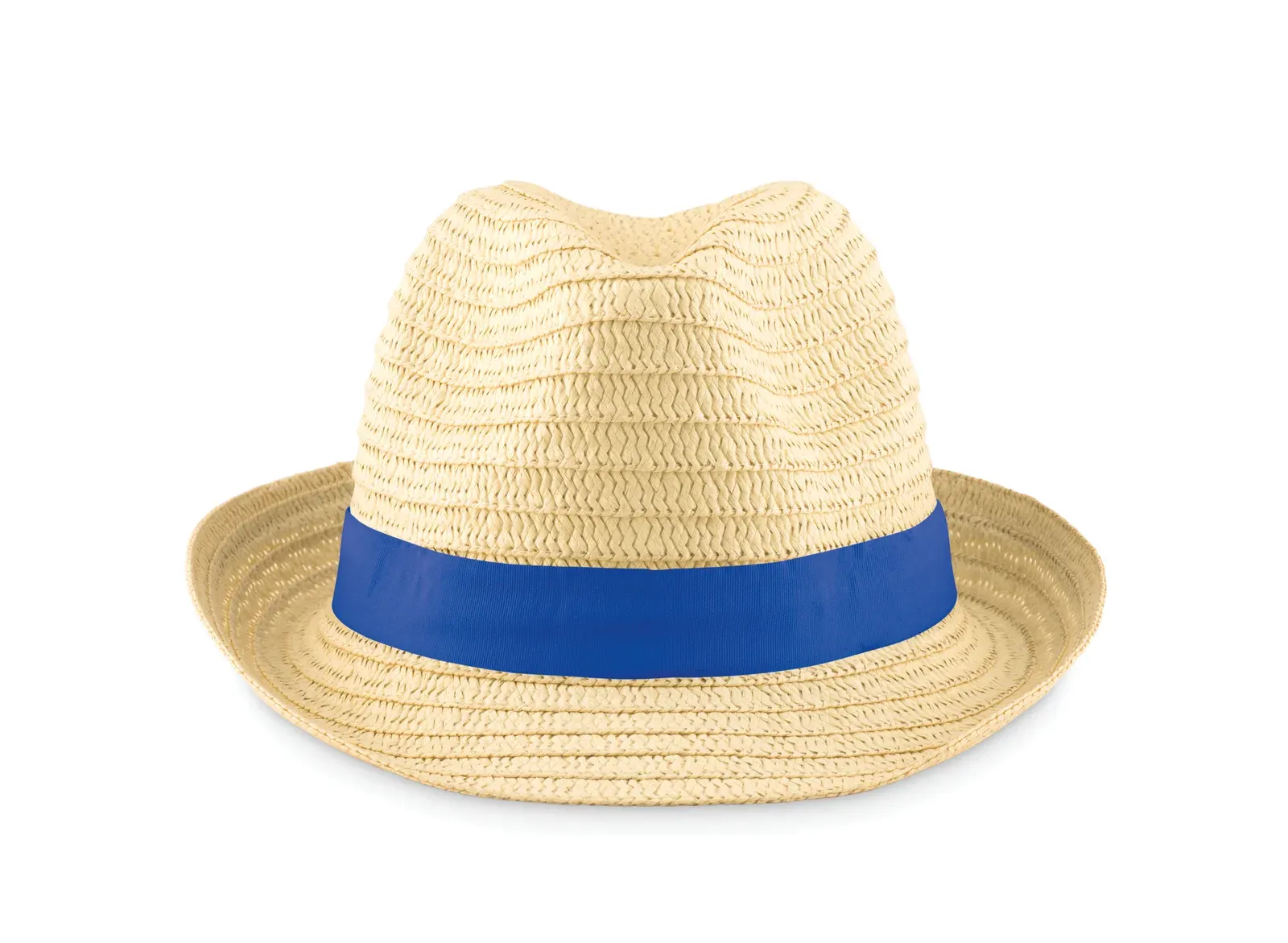 Boogie Paper Straw Hat — Royal Blue