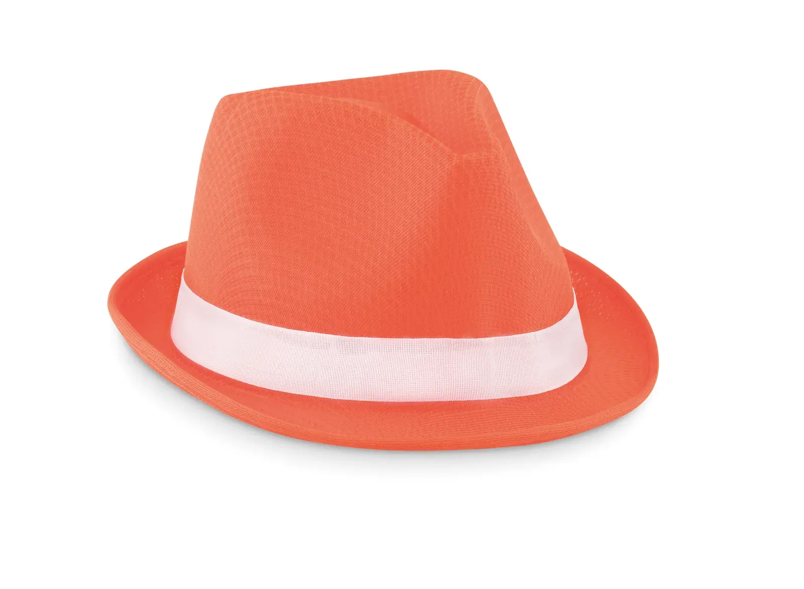Woogie Coloured Straw Hat — Orange