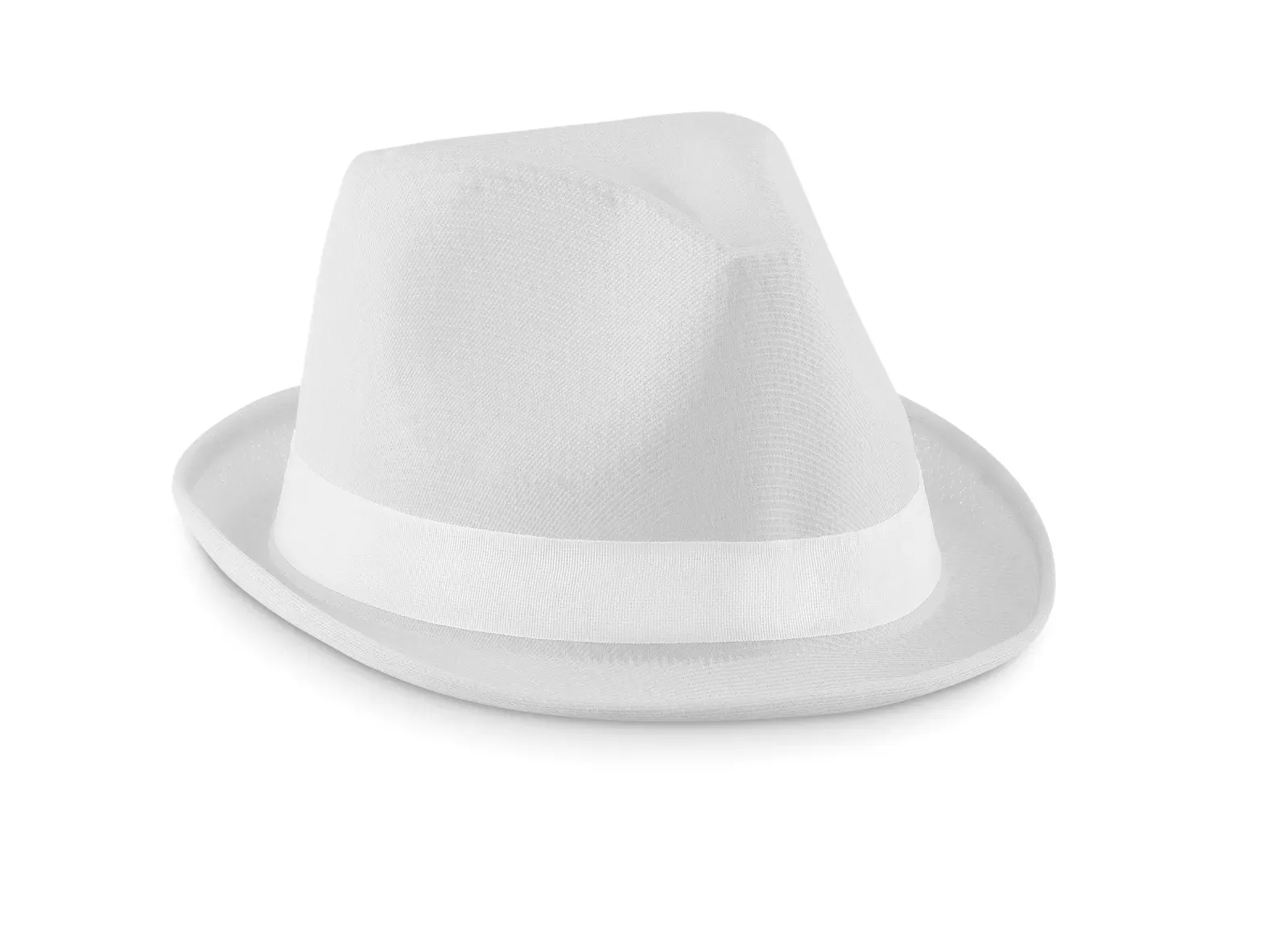 Woogie Coloured Straw Hat — White