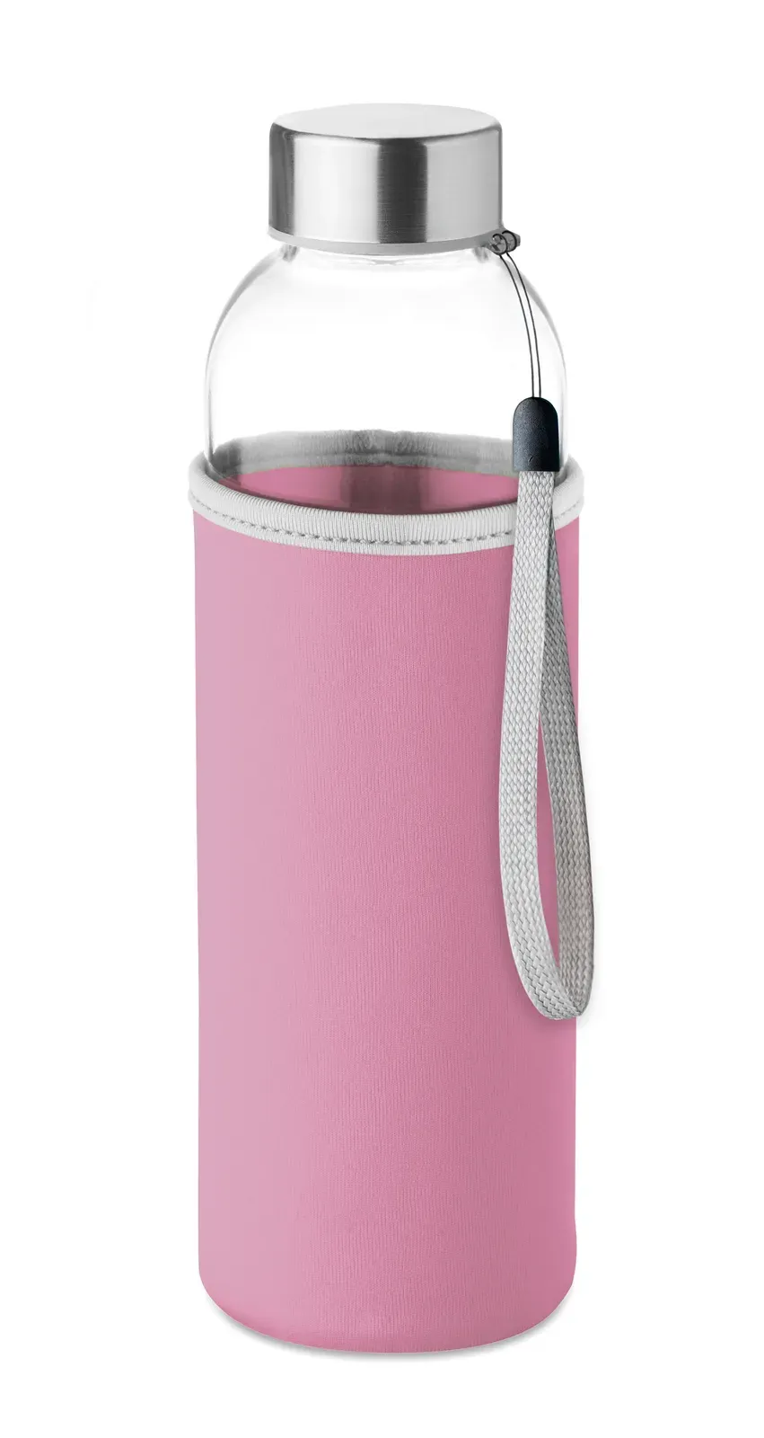 Utah Glass – Glass Bottle with Neoprene Pouch — Baby Pink