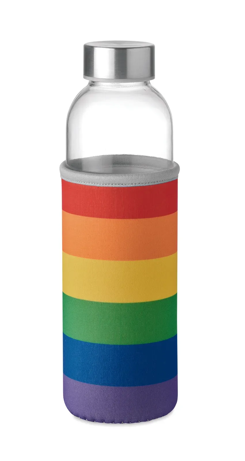 Utah Glass – Glass Bottle with Neoprene Pouch — Multicolour