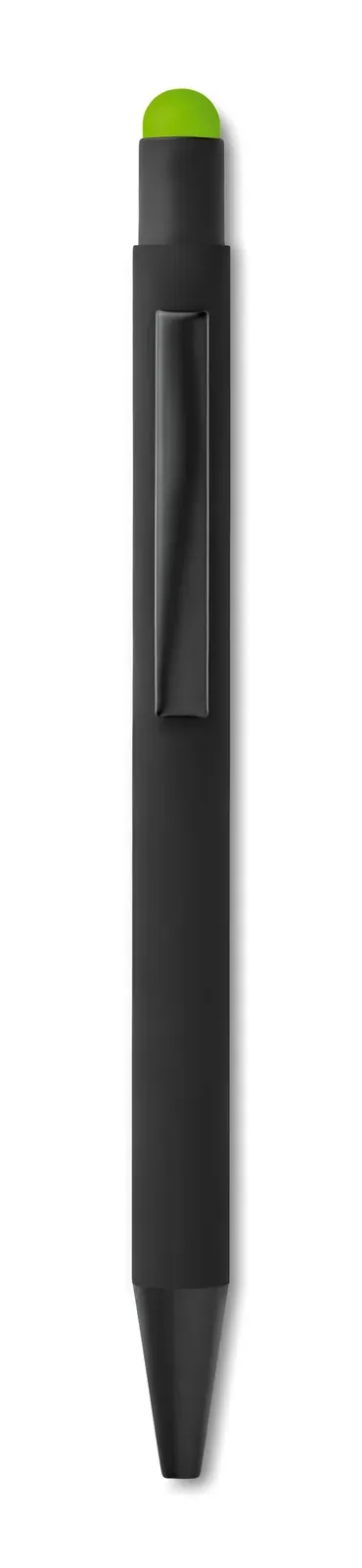Negrito Recycled Aluminium Stylus Pen — Lime