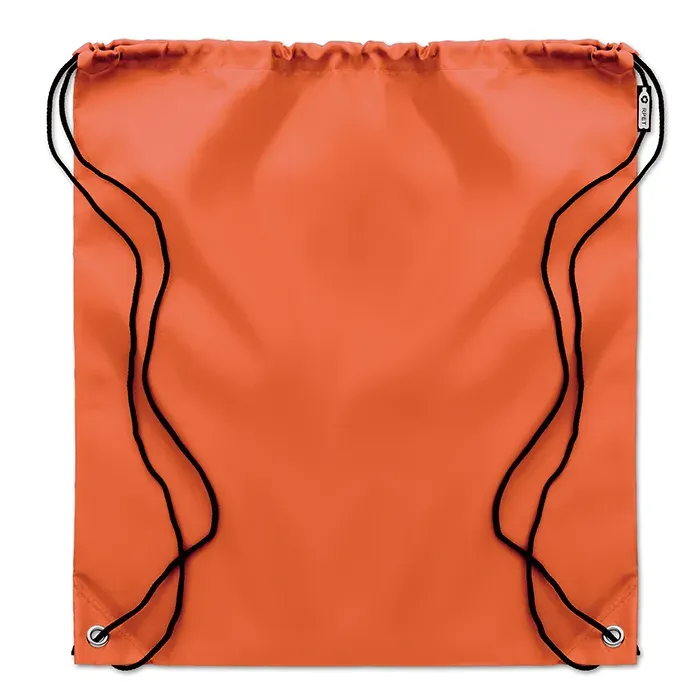 RPET Drawstring Bag Shooppet with 36x40 Cm 36X40 cm MO9440 Drawstring Bag — Orange
