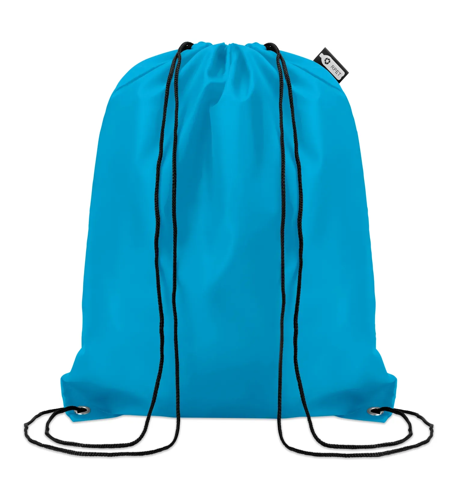 RPET Drawstring Bag Shooppet with 36x40 Cm 36X40 cm MO9440 Drawstring Bag — Turquoise
