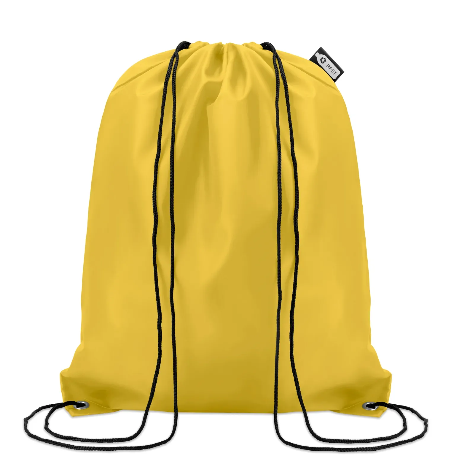 RPET Drawstring Bag Shooppet with 36x40 Cm 36X40 cm MO9440 Drawstring Bag — Yellow