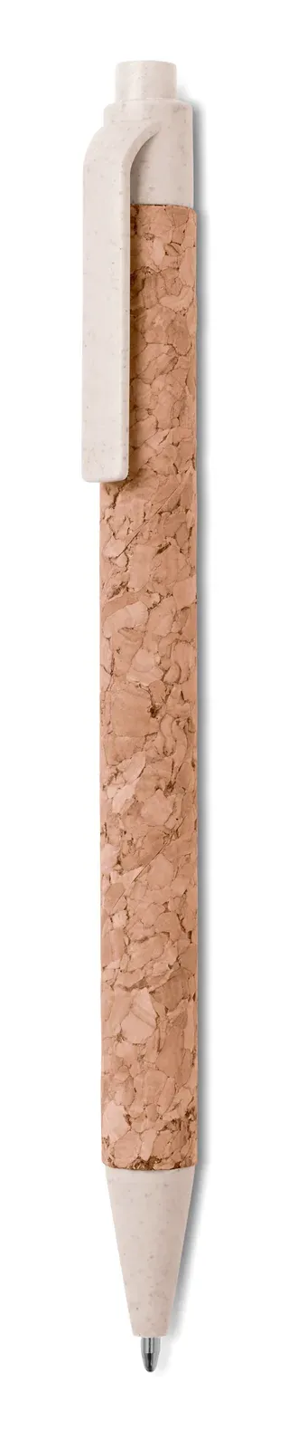 Montado Cork & Wheat Straw Push Button Pen