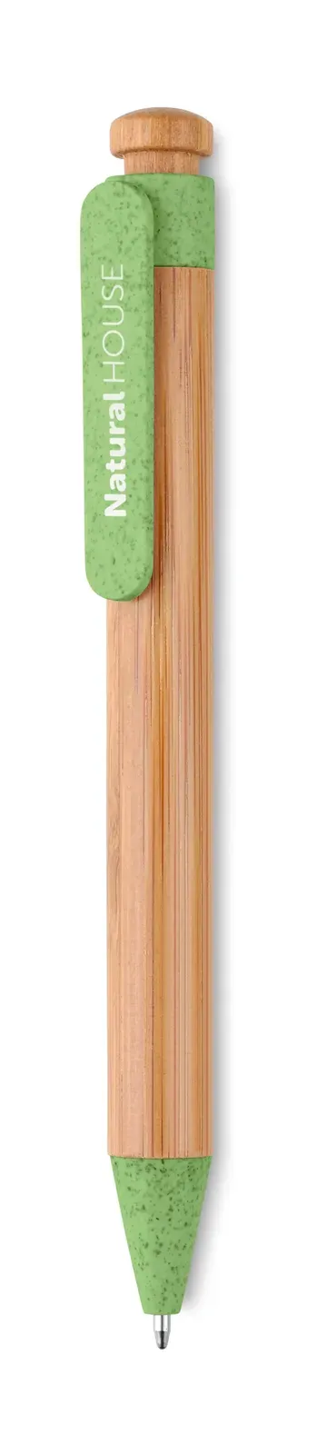 Toyama Bamboo & Wheat Straw Pen – FSC-Certified — Green