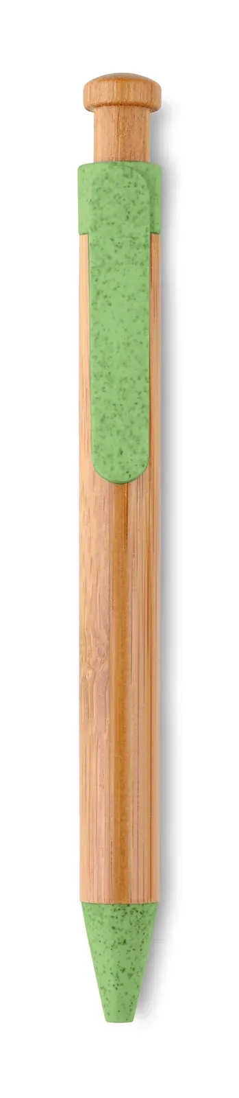 Toyama Bamboo & Wheat Straw Pen – FSC-Certified — Green