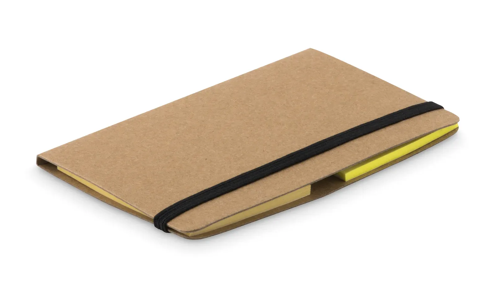 Foldnote Kraft Paper Cardholder – Sticky Notes & 5-Colour Page Markers