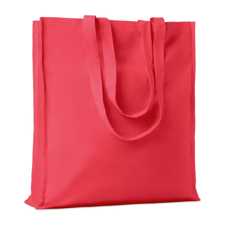 Cotton Shopping Bag Portobello Colour with Long Handles 38X9X42 cm