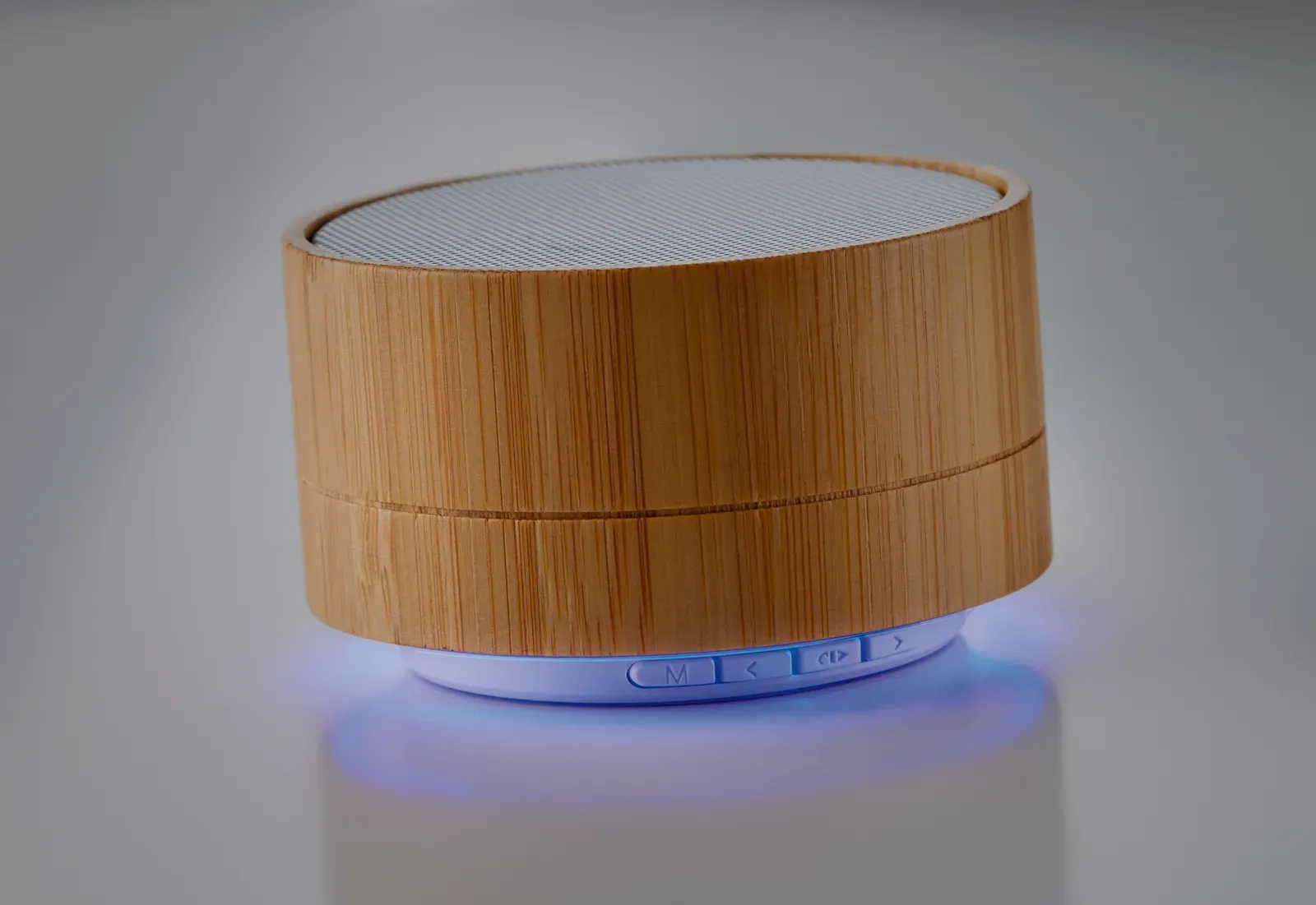 Sound Bamboo 4.2 Wireless Speaker – LED Light, Micro USB Charging
