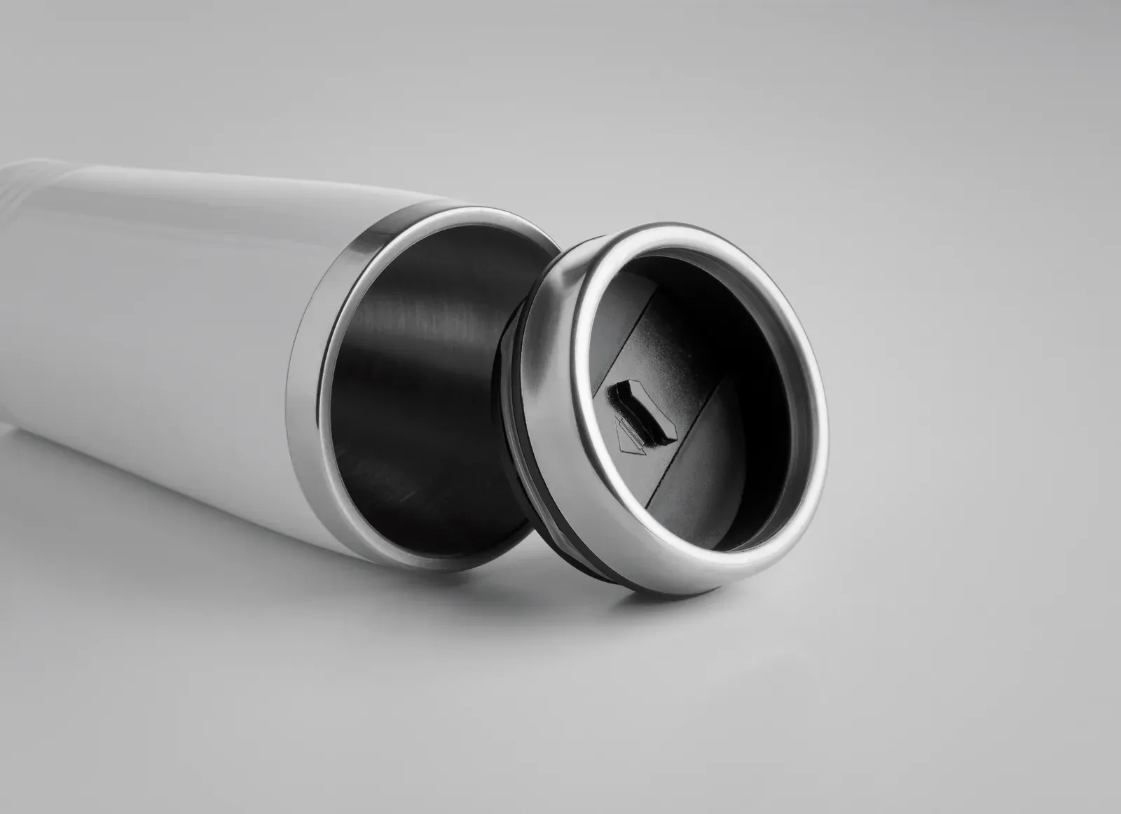 Rodeo Colour – Double Wall Stainless Steel Travel Cup with Black PP Lid