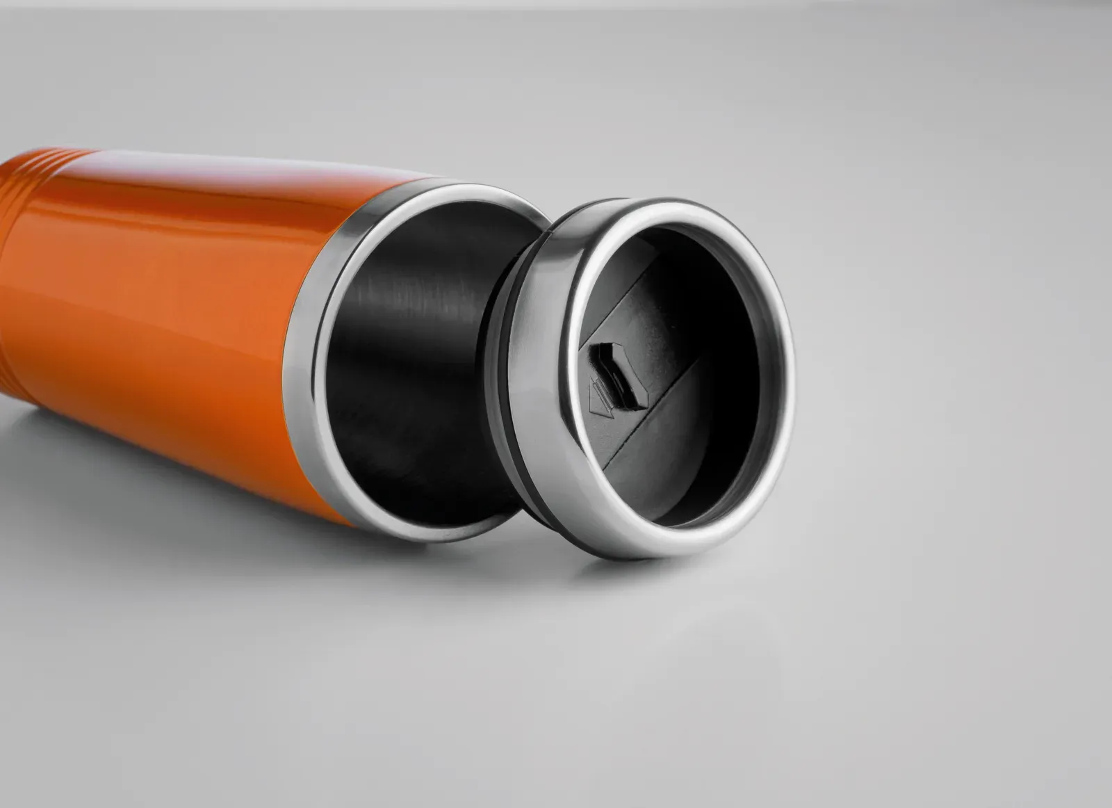 Rodeo Colour – Double Wall Stainless Steel Travel Cup with Black PP Lid