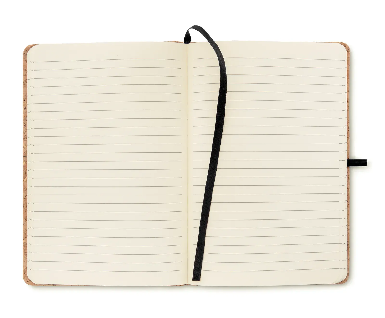 Suber A5 Cork Notebook – 192-Page Refill with Elastic Closure & Pen Holder