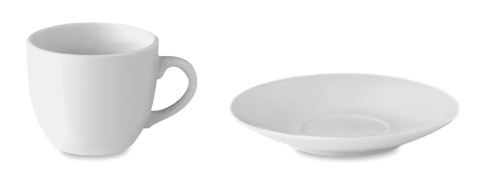 Espresso – Porcelain Espresso Cup and Saucer; Cup