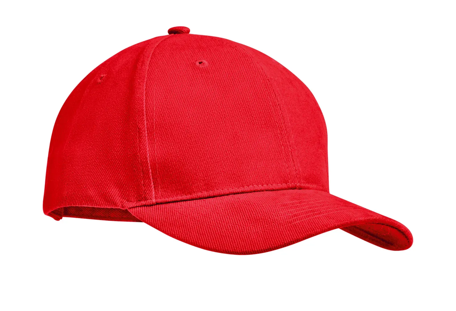 Tekapo Heavy Brushed Cotton Cap — Red
