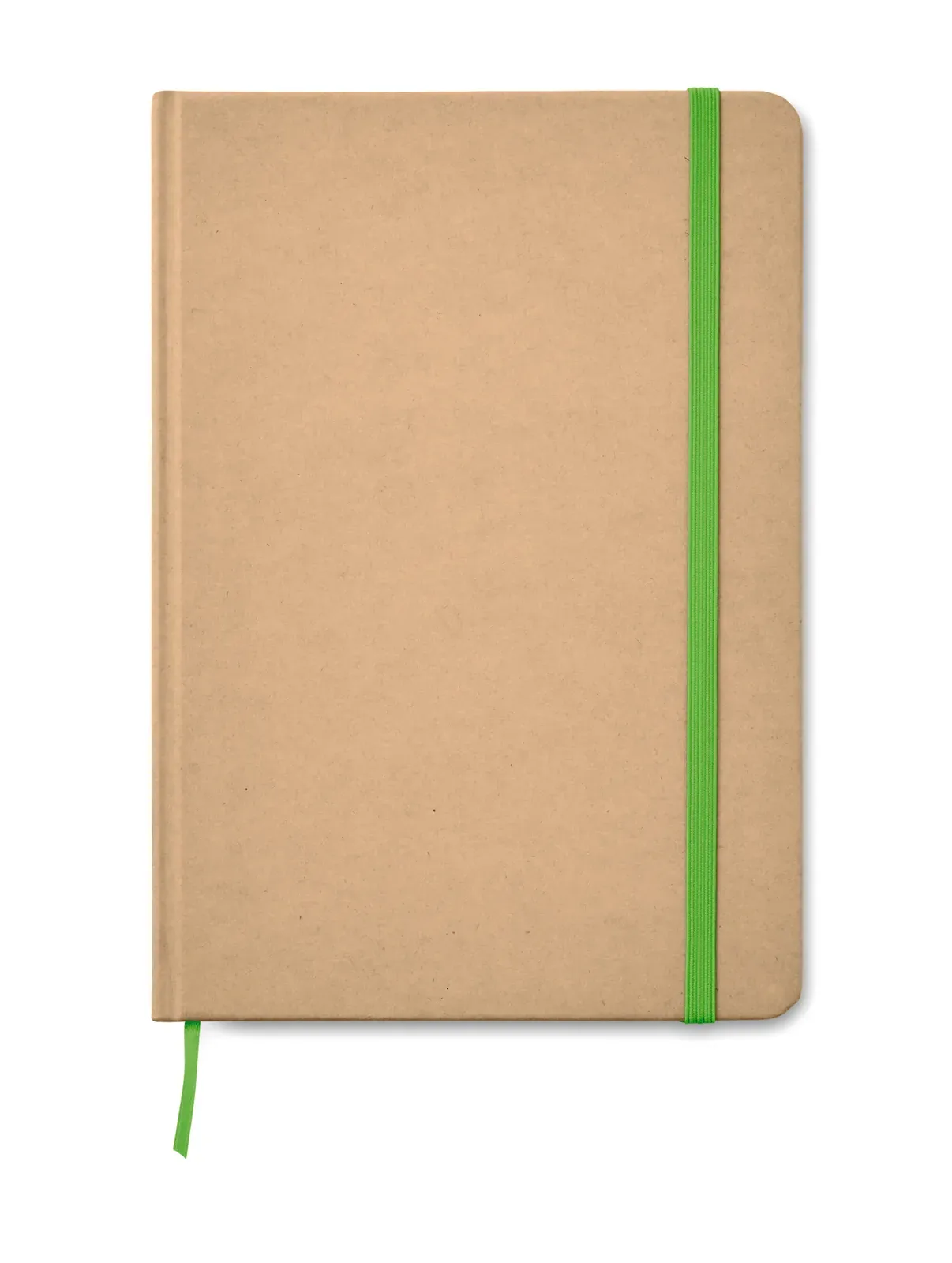 Everwrite Lined A5 Recycled Carton Notebook – 160-Page FSC-Certified Refill — Lime